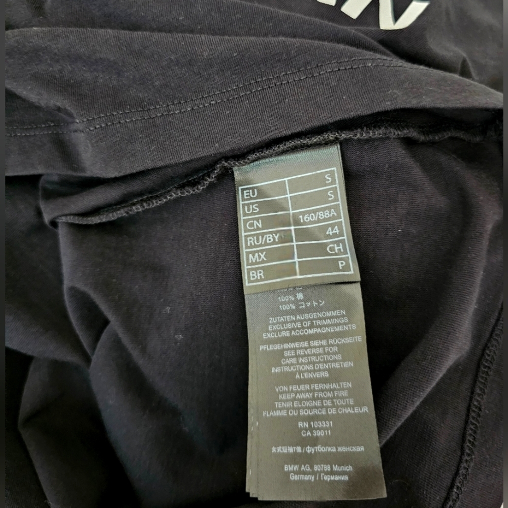 🇩🇪 BMW IM FAN Black Graphic T-Shirt - Picture 8 of 12